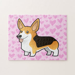 Pembroke Welsh Corgi Love Jigsaw Puzzle