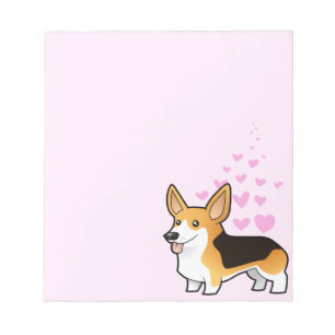 Pembroke Welsh Corgi Love Notepad