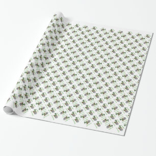 Pembroke Welsh Corgi Lucky Paws Wrapping Paper