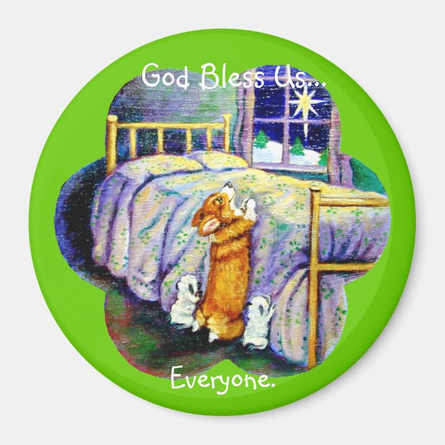 Pembroke Welsh Corgi Magnet (Front)