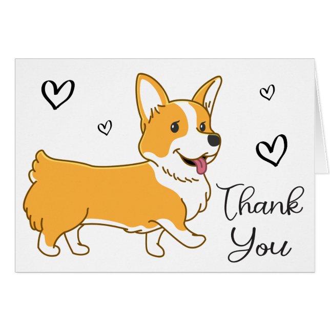 Pembroke Welsh Corgi Merci (Devant Horizontal)
