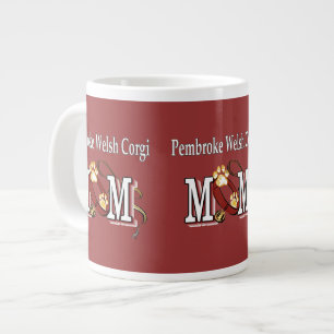 Pembroke Welsh Corgi Mom Large Coffee Mug