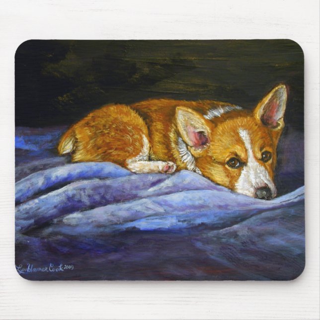 Pembroke Welsh Corgi Mousepad (Front)