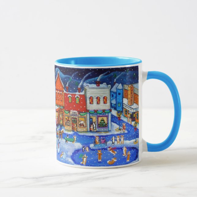 Pembroke Welsh Corgi Mugs (Right)