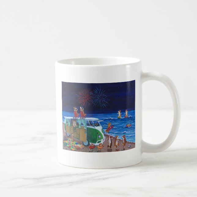 Pembroke Welsh Corgi Mugs (Right)