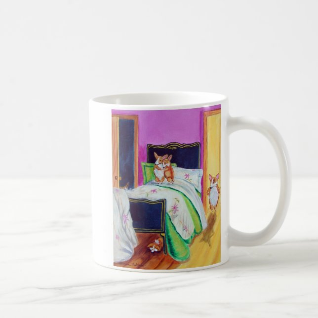 Pembroke Welsh Corgi Mugs (Right)