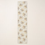 Pembroke Welsh Corgi Painting Tri-Colour Dog Art Scarf<br><div class="desc">This charming painting showcases a cute Red-Headed Tri-Colour Pembroke Welsh Corgi dog. Our specialty lies in crafting original artwork based on nature and animals. Whether for yourself or as a thoughtful gift for your dog-loving friends, this piece promises to bring joy. Unleash your creativity by clicking on CUSTOMIZE to personalize...</div>