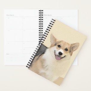 Pembroke Welsh Corgi Peinture - Art Chien original