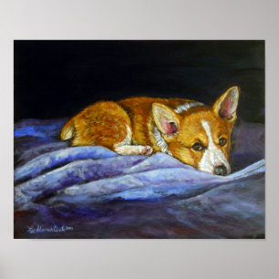 Pembroke Welsh Corgi Poster Imprimer
