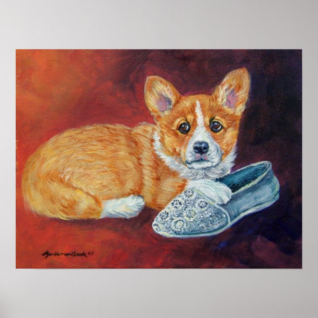 Pembroke Welsh Corgi Poster Imprimer (Devant)