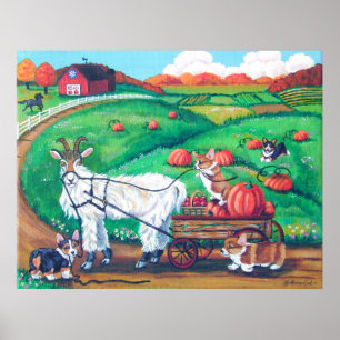 Pembroke Welsh Corgi Print