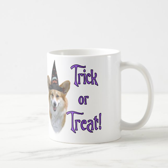 Pembroke Welsh Corgi Trick Coffee Mug (Right)