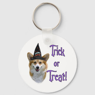 Pembroke Welsh Corgi Trick Keychain