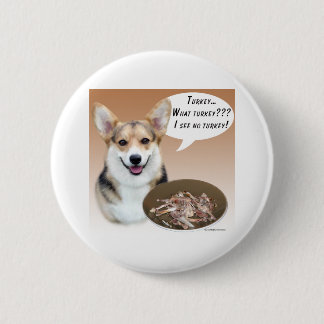 Pembroke Welsh Corgi Turkey - Button