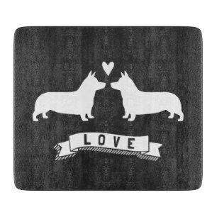 Pembroke Welsh Corgis Love Cutting Board