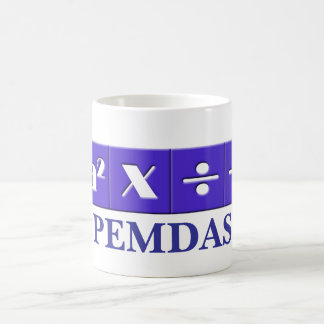PEMDAS mathématique mug