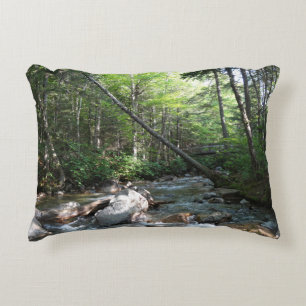 Pemigewasset River Bridge in New Hampshire Accent Pillow
