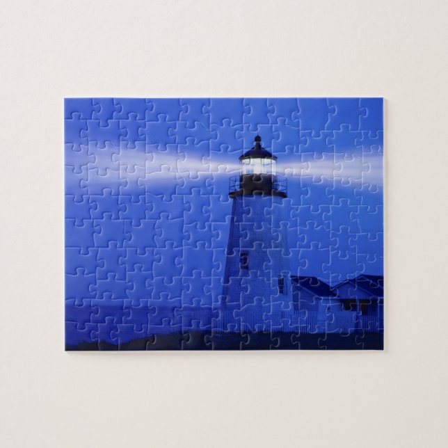 Pemiquid Lighthouse, Maine Jigsaw Puzzle (Horizontal)