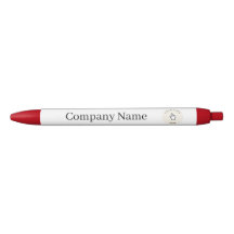 Pen - Custom For your Company (add text/logo) Red