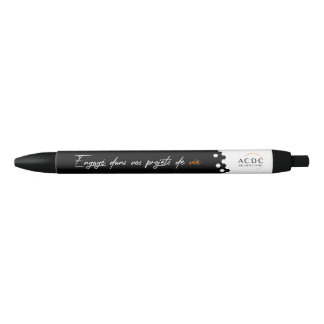 Pen Engaged in your life projects