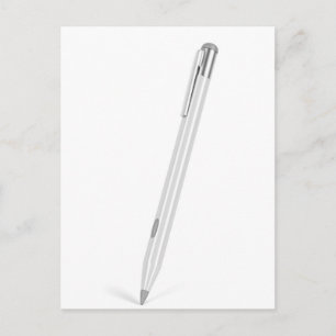 Pen for graphic tablet or computer postcard