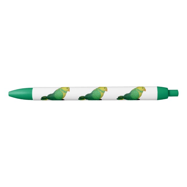 Pen - Green Parakeets (Front)