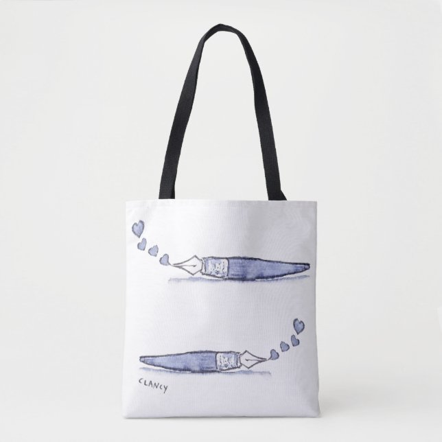 Pen Love Tote Bag (Front)