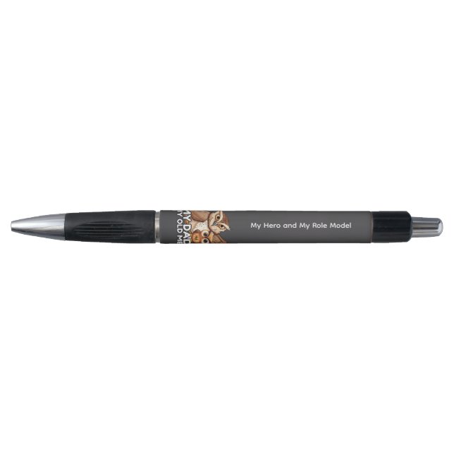 Pen : My Dad My Old Me (grey) (Front)
