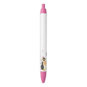 Pen Office and School Pen Penguin Valentine's Day