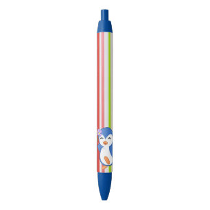 Pen Office and School Pen Penguin Valentine's Day