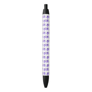 Pen Office and School Pen Purple Octopus