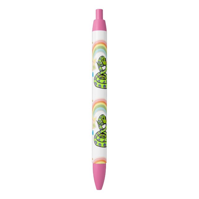 Pen Office and School Pen Snake Rainbow  (Front Vertical)