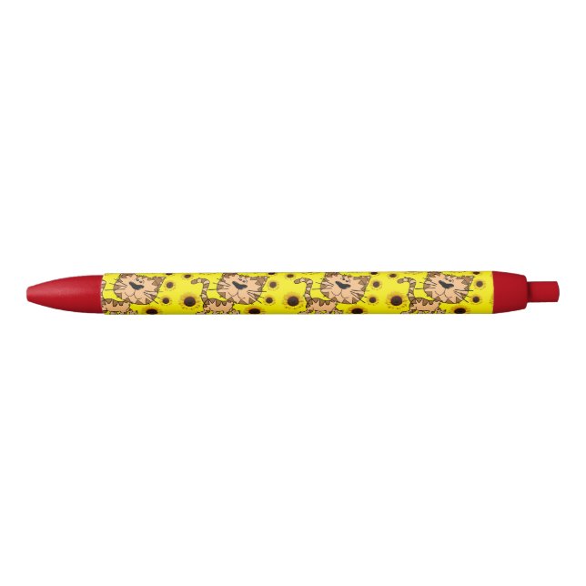 Pen Sunflowers Cat Kittens (Front)