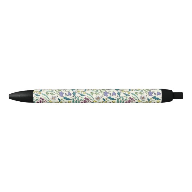 Pen with wildflowers pattern (Front)
