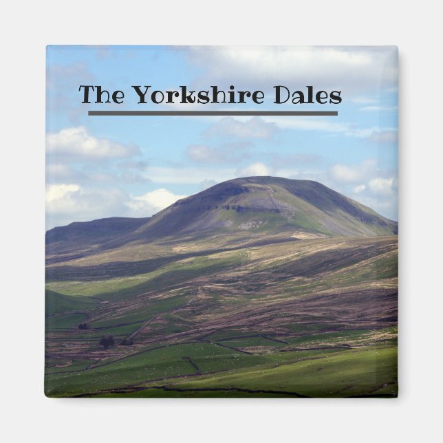 Pen Y Ghent hill at the Yorkshire Dales Magnet (Front)