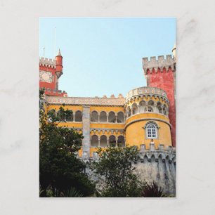 Pena Palace, Sintra, near Lisbon, Portugal, Europe Postcard