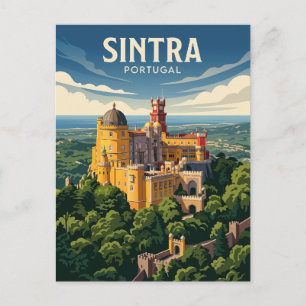 Pena Palace, Sintra, Portugal Postcard