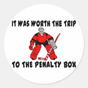 Penalty Box Classic Round Sticker