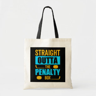 Penalty Box Hockey Tote Bag