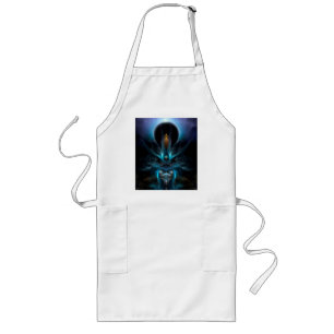 Penapia Fractal Art Long Apron