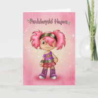 Penblwydd Hapus - carte d'anniversaire de Gallois