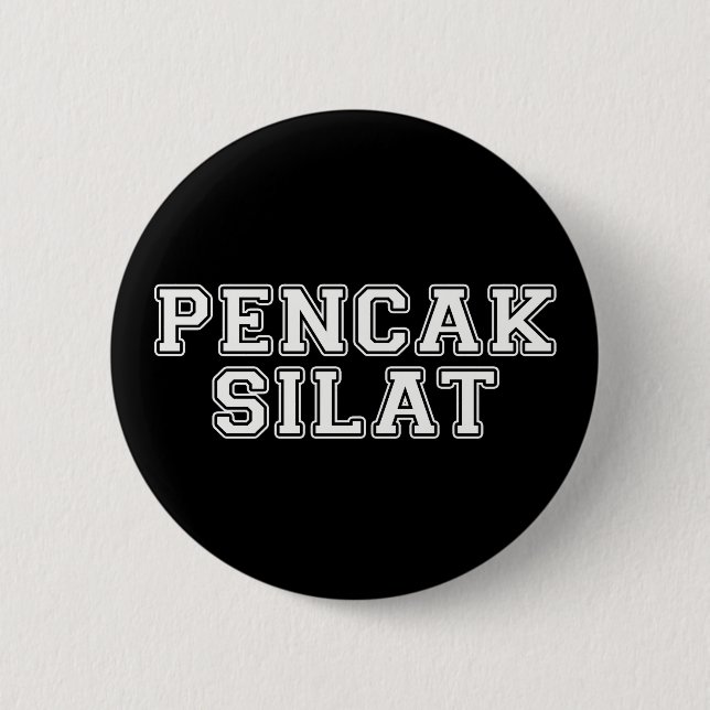 Pencak Silat 2 Inch Round Button (Front)