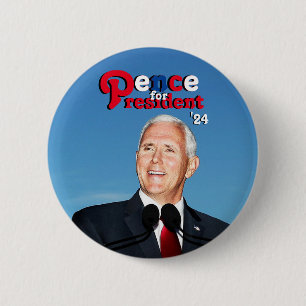 Pence for President '24 2 Inch Round Button