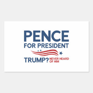 Pence For President Sticker