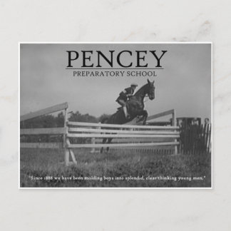Pencey Hunter Jumper Postcard