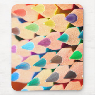 Pencil Crayon Colouring Pencil Mouse Pad