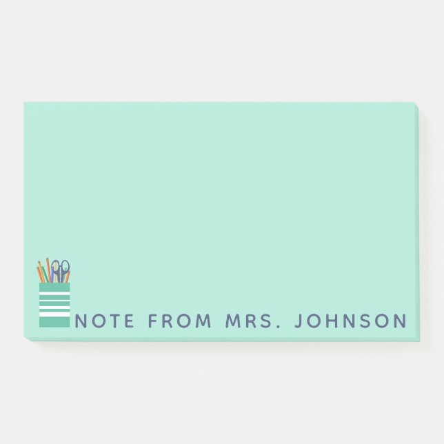 Pencil Jar Post-it Notes (Front)