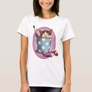Pencil pot kitten T-Shirt