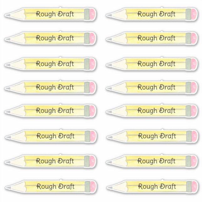 Pencil Rough Draught (Front)