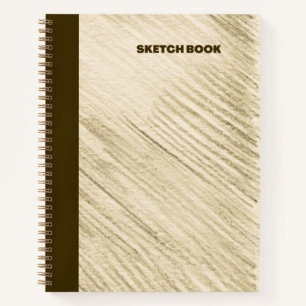 PENCIL STROKES DESIGN  NOTEBOOK